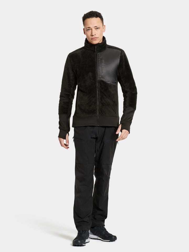Didriksons Men's Perseus Full Zip Black Didriksons