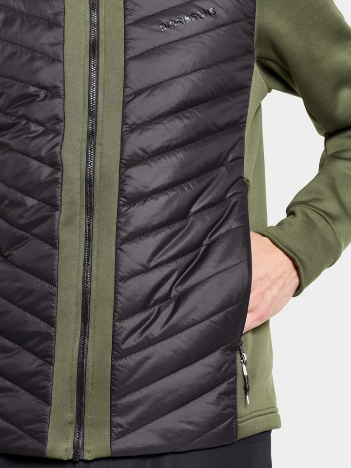 Men's Zuko Full Zip Deep Green Didriksons