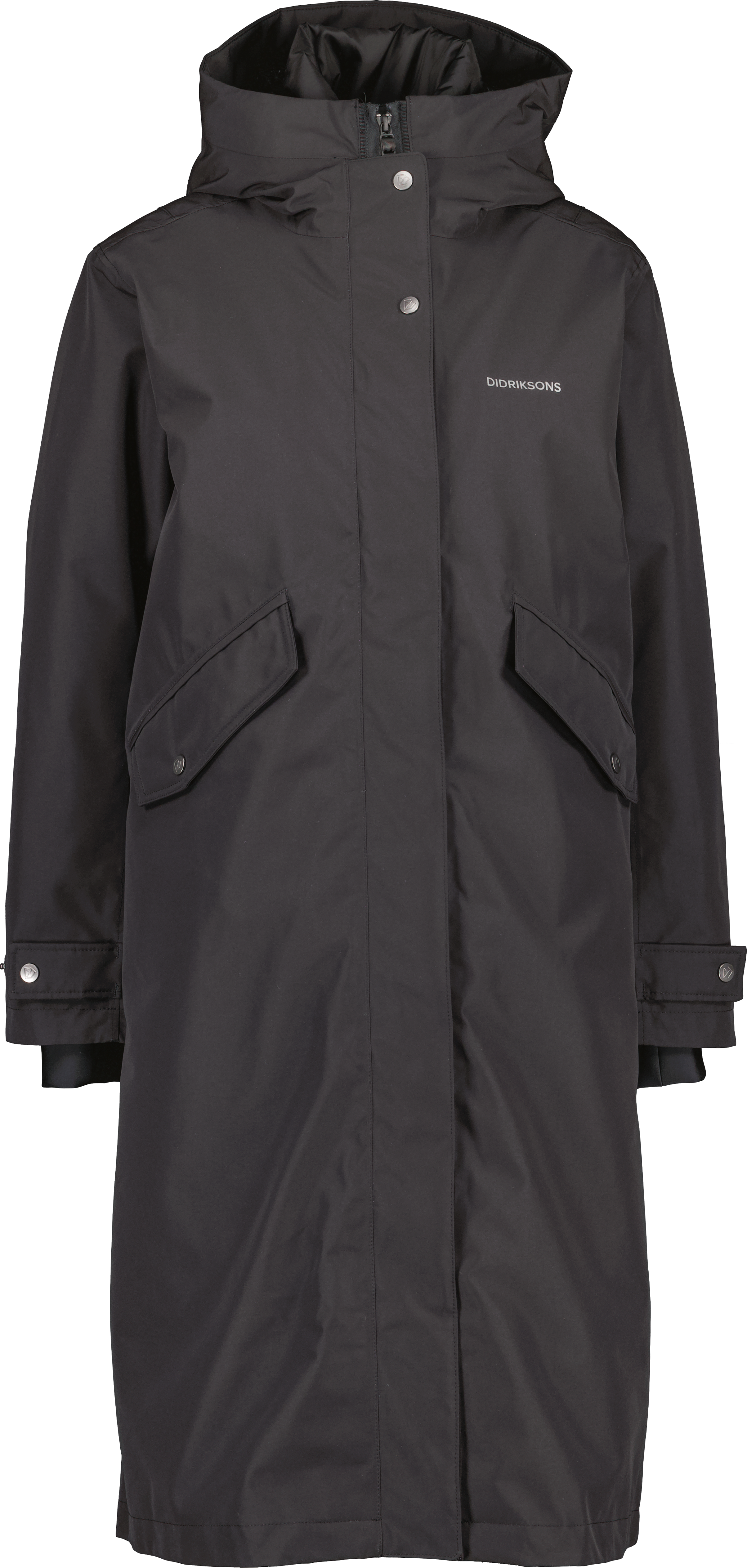 Didriksons Women’s Mia Parka Long Black