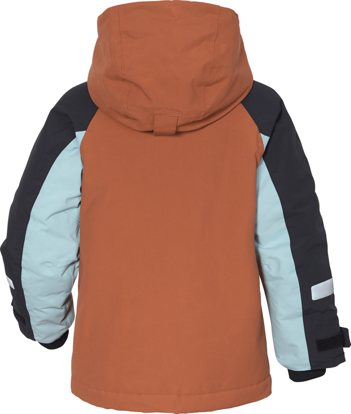 Kids' Neptun Jacket Acorn Brown Didriksons