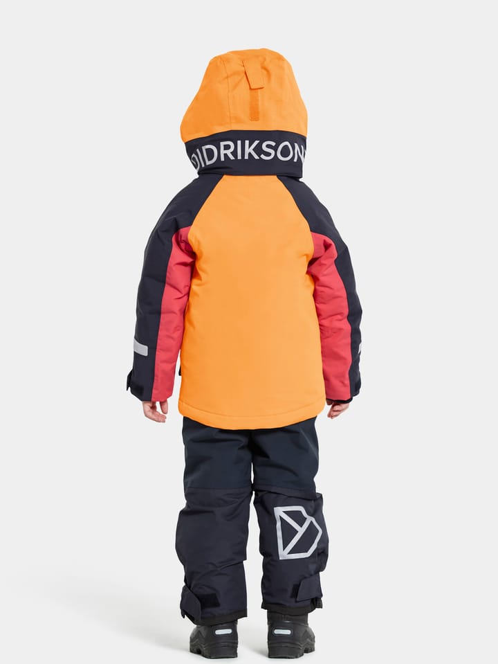 Didriksons Kids' Neptun Jacket Fire Yellow Didriksons