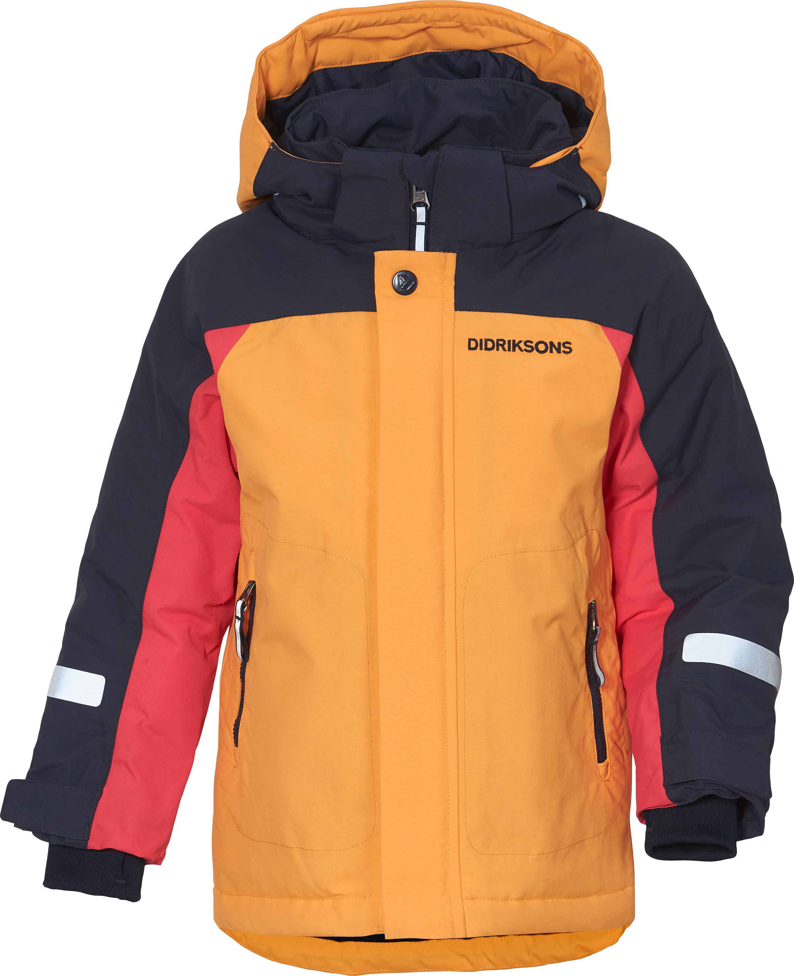 Didriksons Kids' Neptun Jacket Fire Yellow