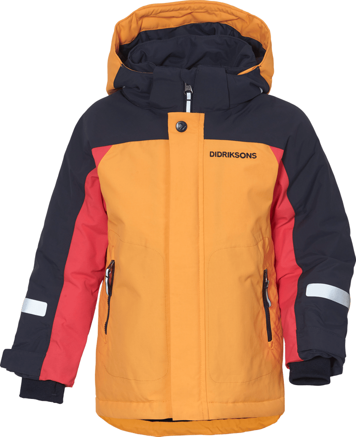 Didriksons Kids' Neptun Jacket Fire Yellow Didriksons