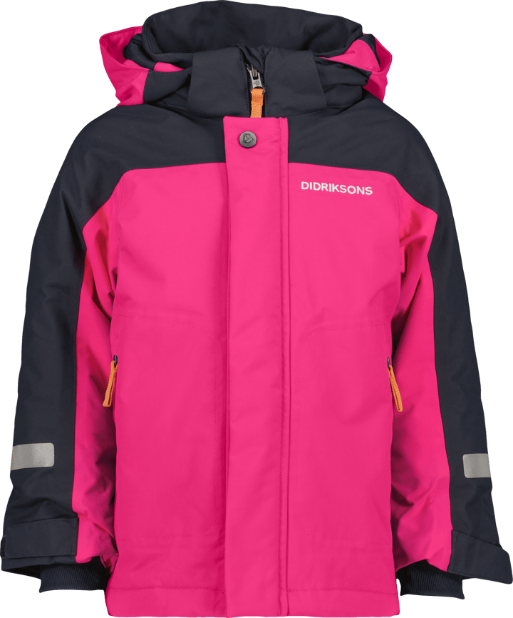 Kids' Neptun Jacket 2 True Pink Didriksons