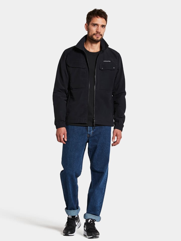 Didriksons Nico Men's Jacket Black Didriksons Didriksons Nico Men's Jacket Black Didriksons