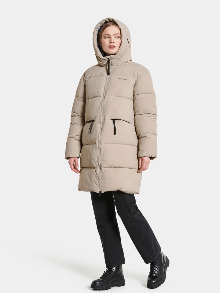 Didriksons Nomi Women's Parka 2 Clay Beige Didriksons