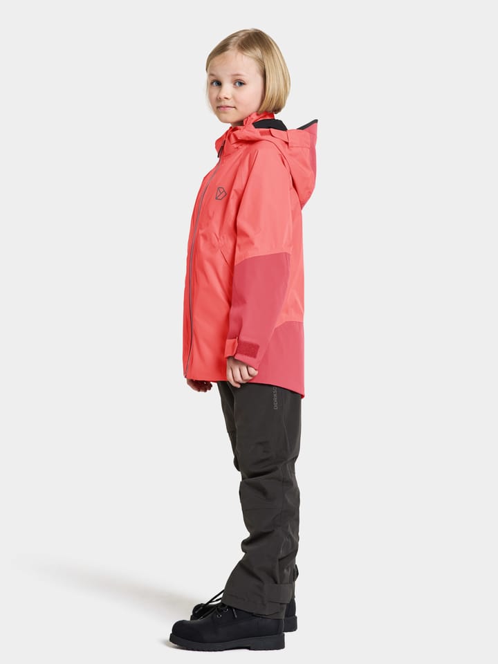 Kids' Salvia Jacket Mineral Red Didriksons