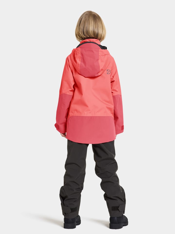 Kids' Salvia Jacket Mineral Red Didriksons