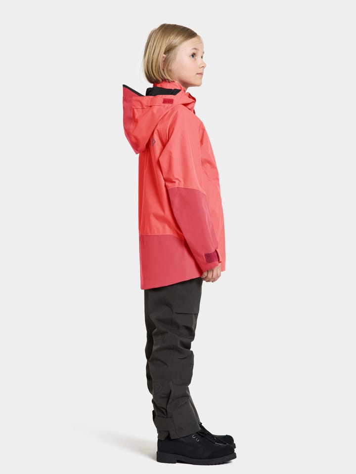 Kids' Salvia Jacket Mineral Red Didriksons