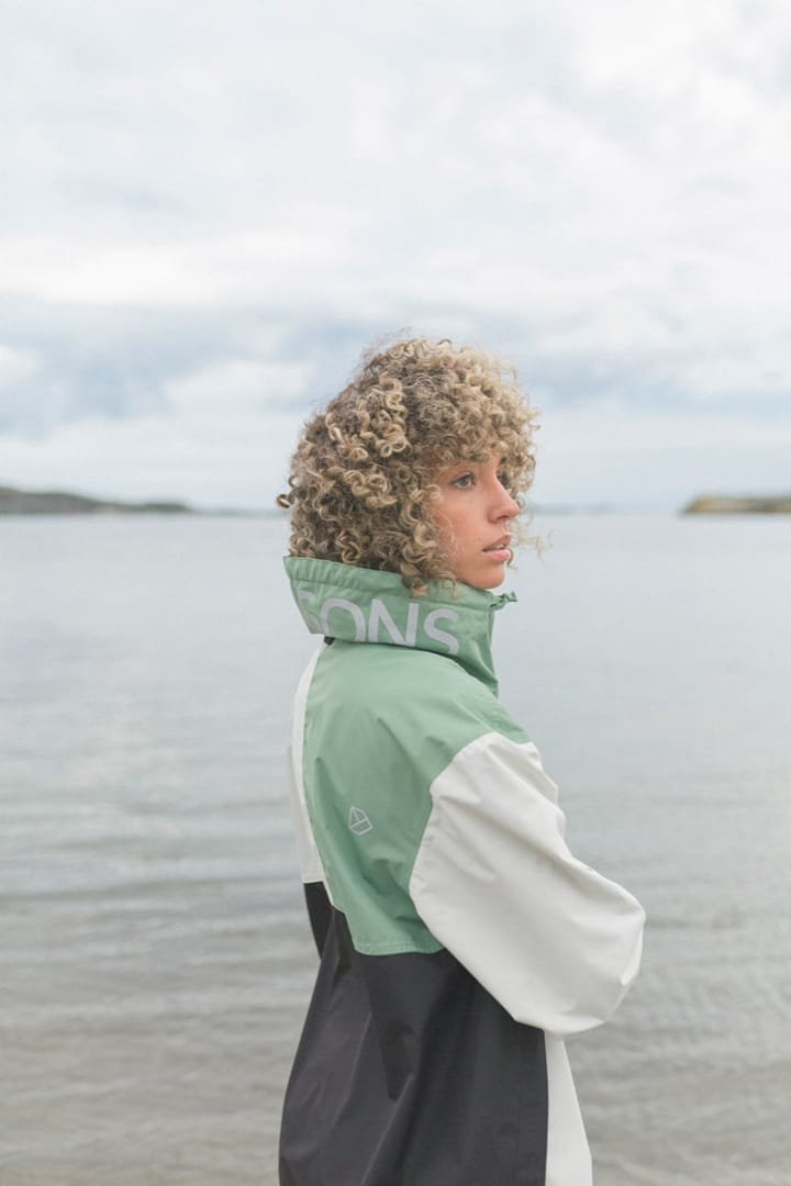 Didriksons Thyra Women's Jacket Black/Green/White Didriksons Didriksons Thyra Women's Jacket Black/Green/White Didriksons