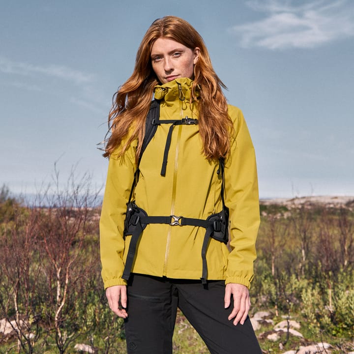 Didriksons Women's Varja Jacket 2 Yellow Pollen Didriksons