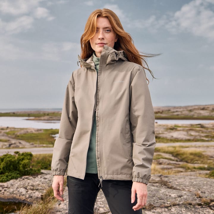 Didriksons Women's Varja Jacket 2 Ash Brown Didriksons