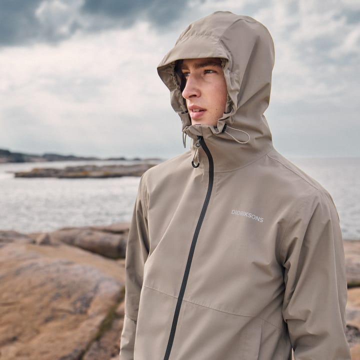 Didriksons Men's Dario Jacket 2 Ash Brown Didriksons