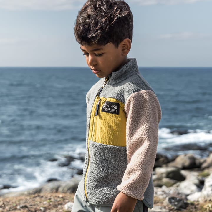 Didriksons Kids' Anten Full Zip Factory Blue Didriksons