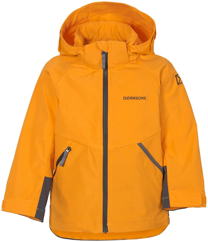 Kids' Stigen Jacket Happy orange Didriksons