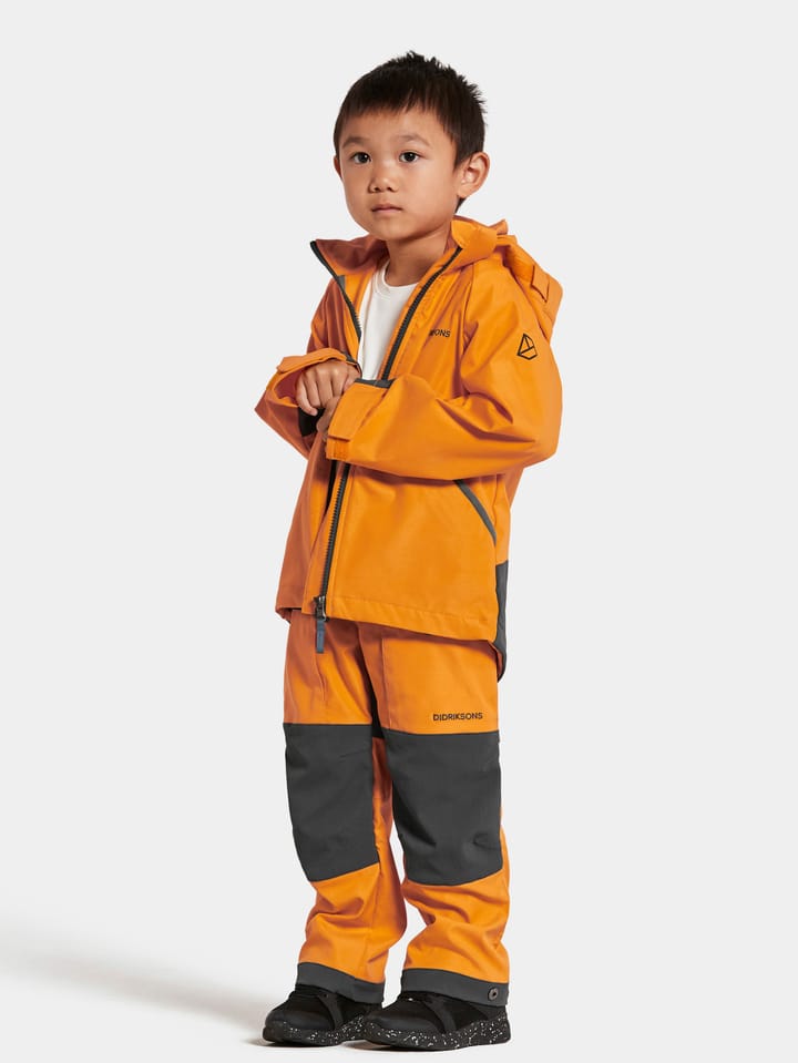 Kids' Stigen Jacket Happy orange Didriksons