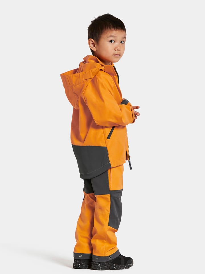 Kids' Stigen Jacket Happy orange Didriksons