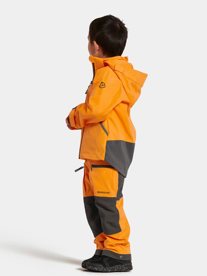 Kids' Stigen Jacket Happy orange Didriksons