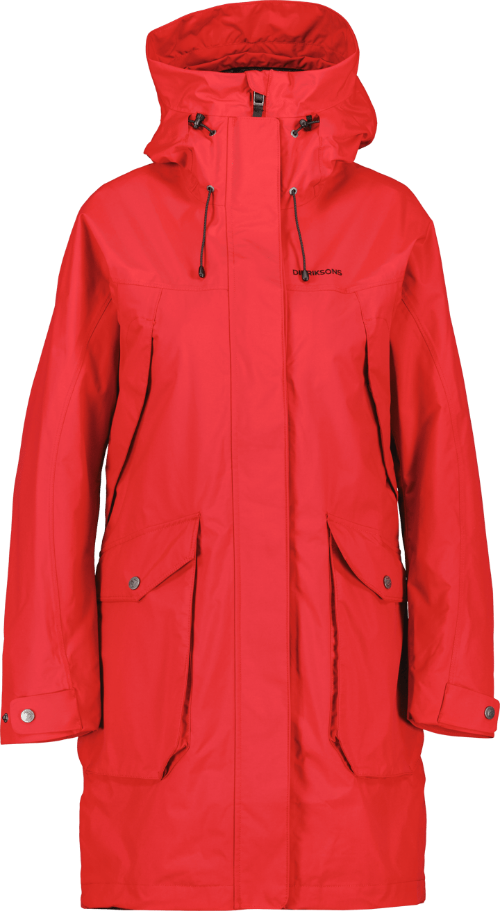 Didriksons Women's Thelma Parka 10 Pomme Red Didriksons