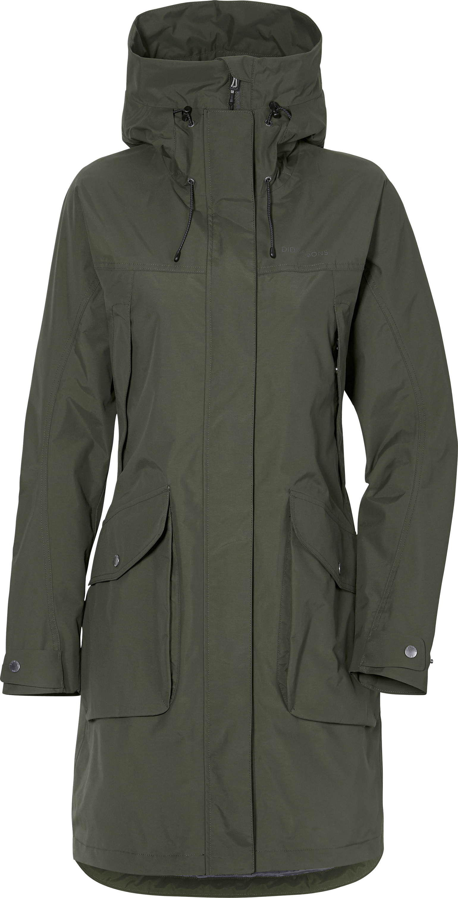 Didriksons Women's Thelma Parka 10 Deep Green