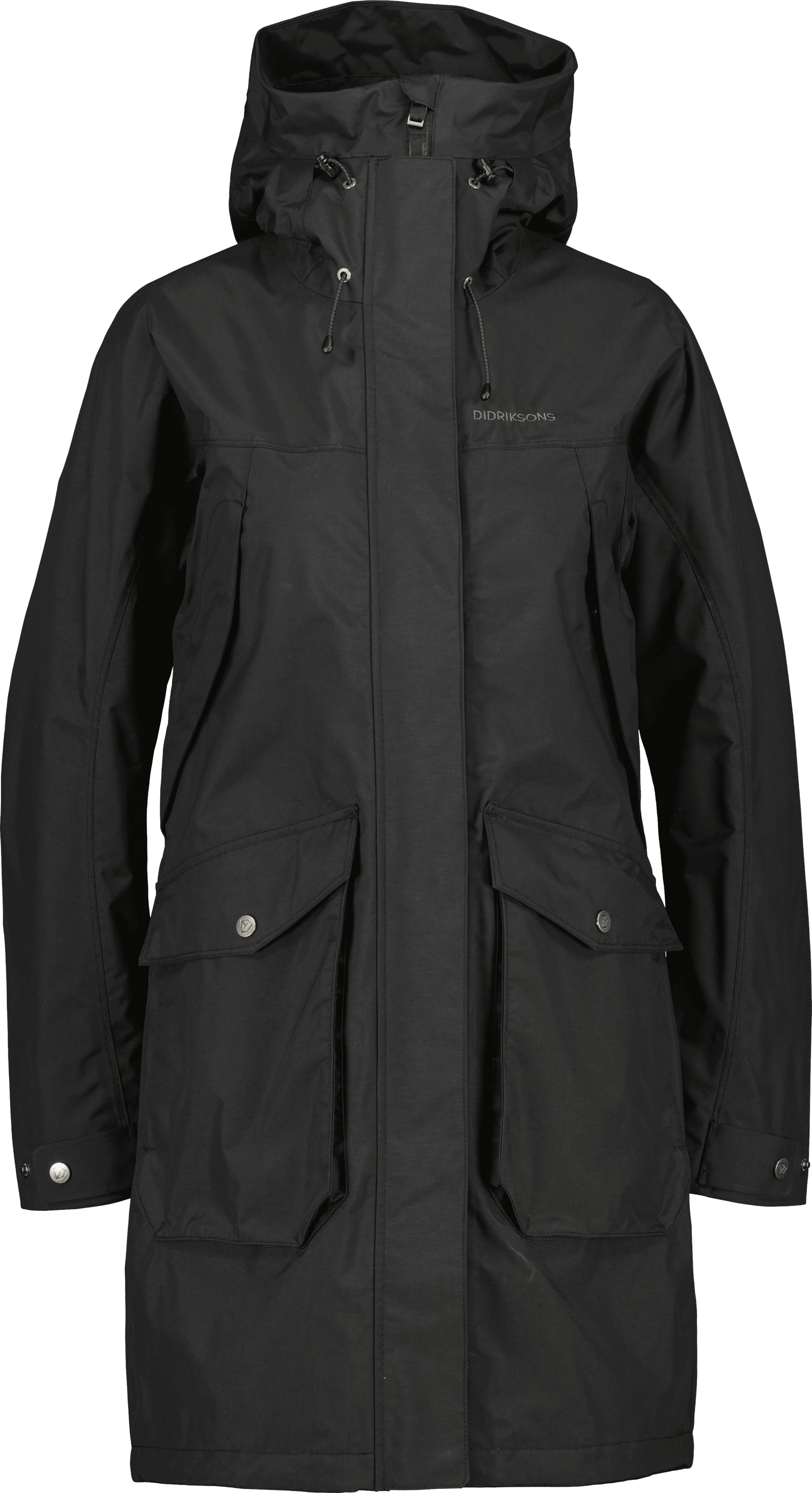 Didriksons Women's Thelma Parka 10 Black