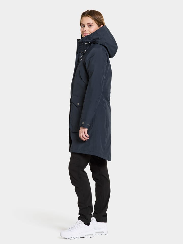 Women's Thelma Parka 10 Dark Night Blue Didriksons