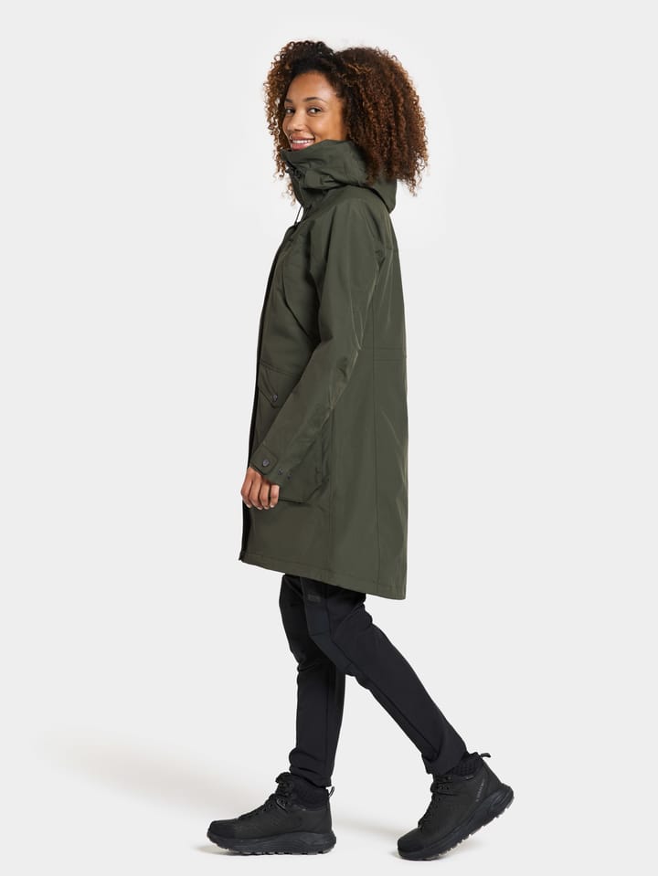 Women's Thelma Parka 10 Deep Green Didriksons