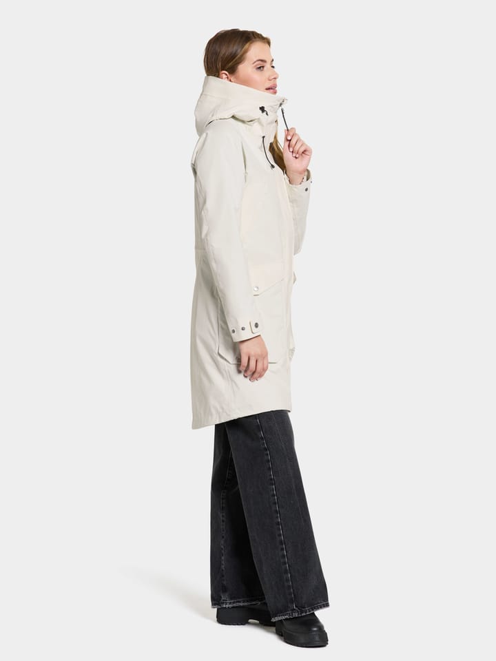 Women's Thelma Parka 10 White Foam Didriksons