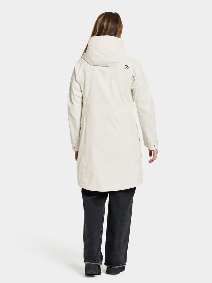 Women's Thelma Parka 10 White Foam Didriksons