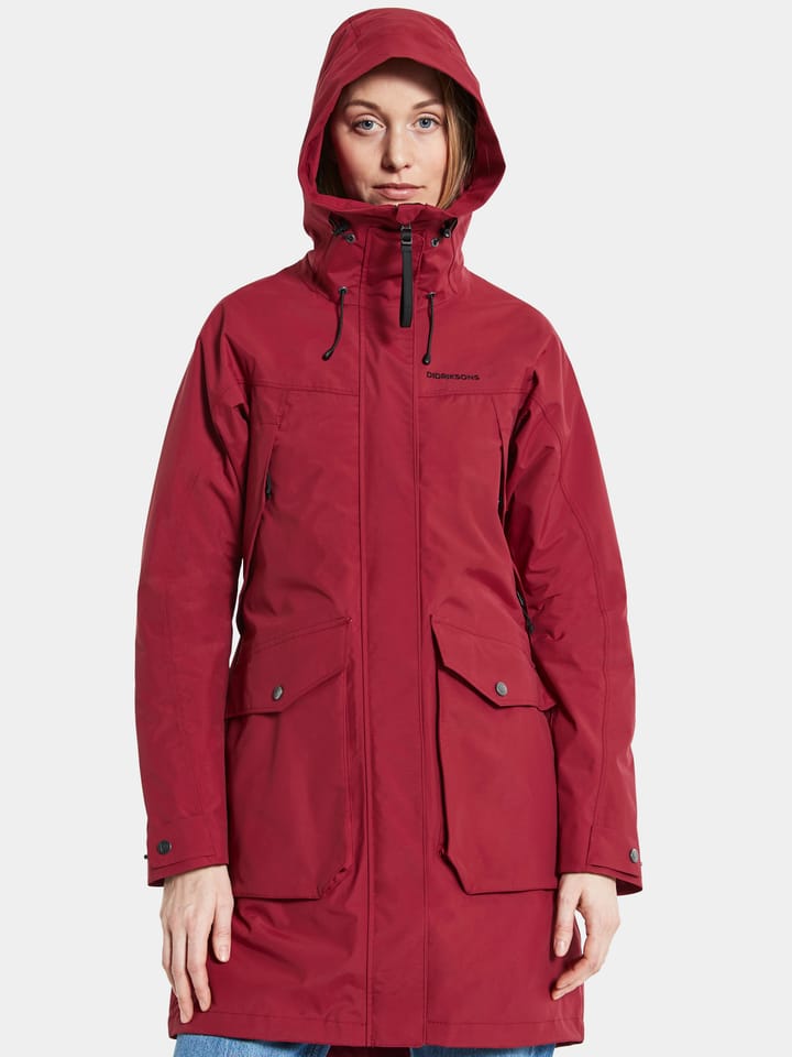 Thelma Women's Parka 8 Ruby Red Didriksons