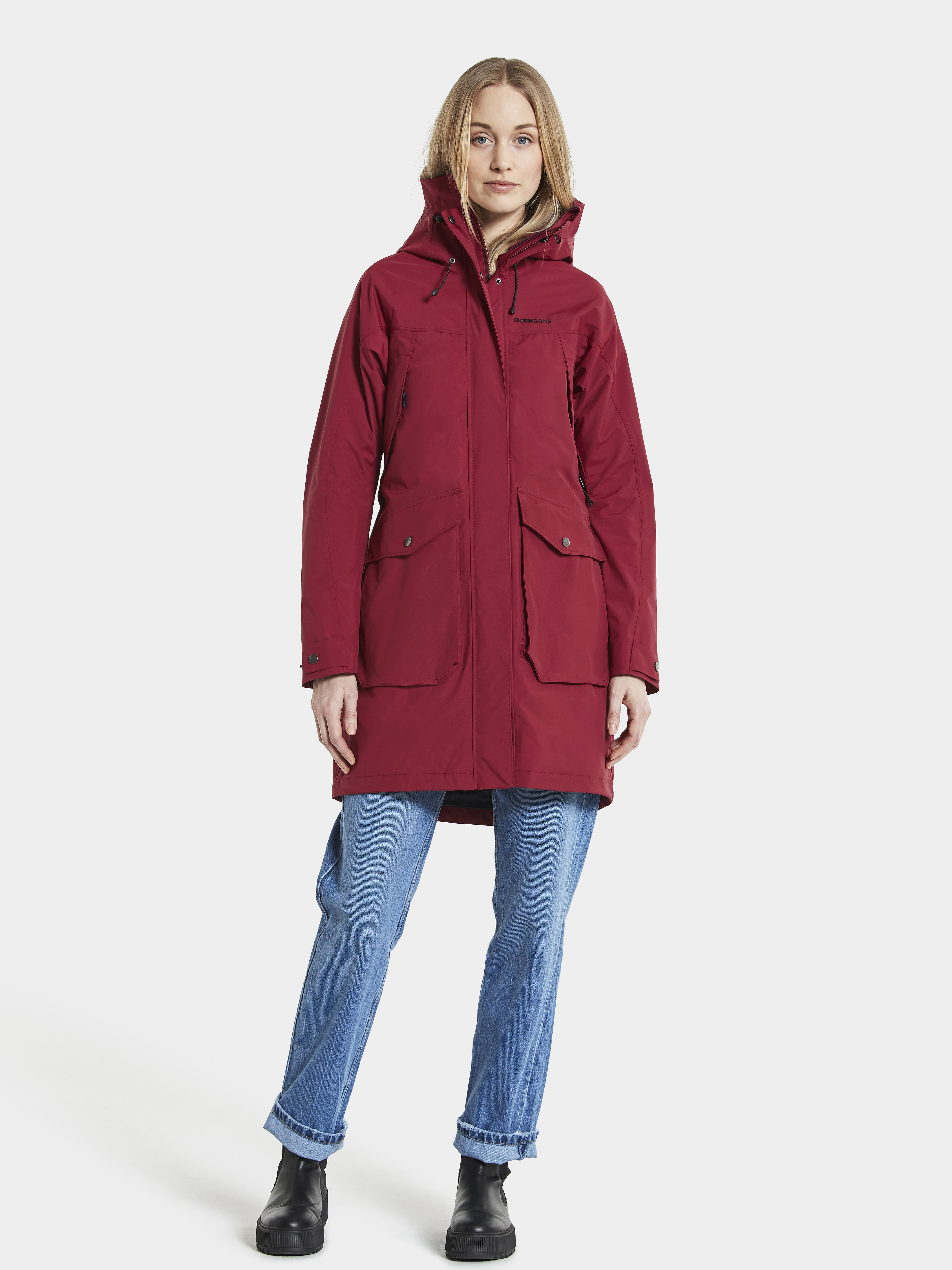 Thelma Women\'s Parka 8 Ruby Red | Buy Thelma Women\'s Parka 8 Ruby Red here  | Outnorth | Parkas