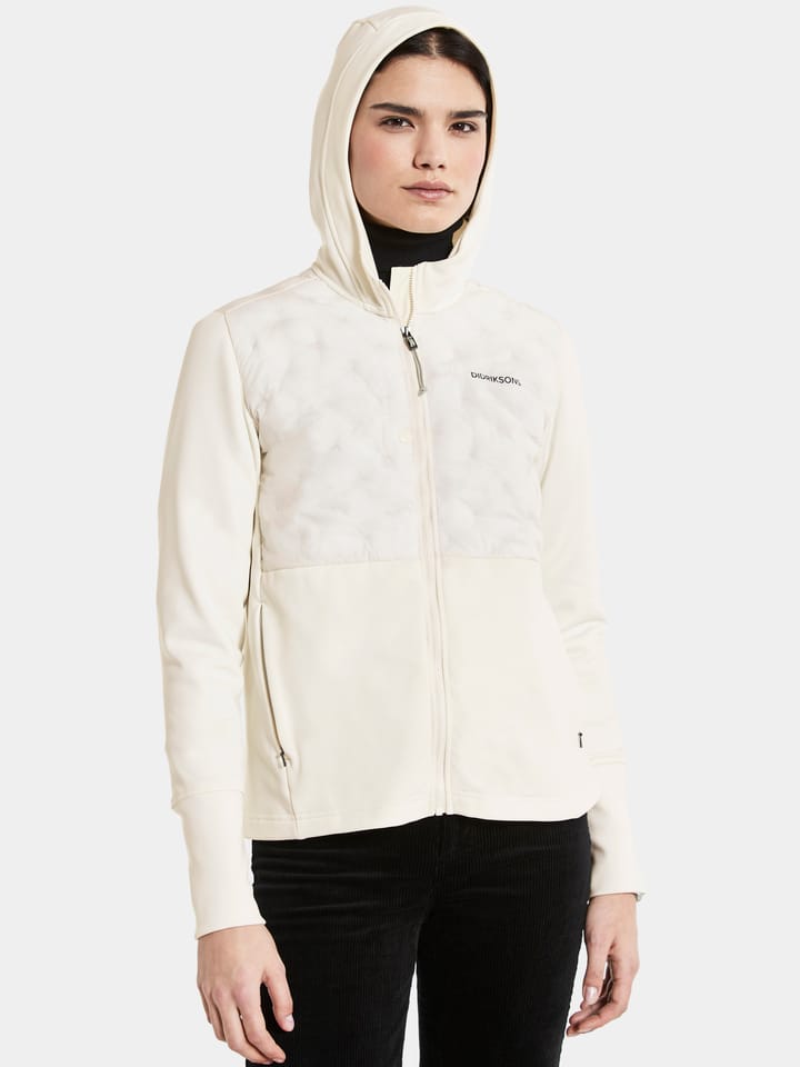 Valda Women's Full Zip 2 White Foam Didriksons