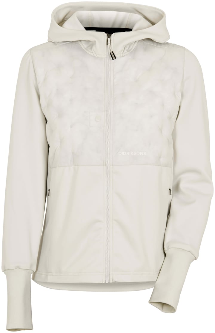 Didriksons Valda Women's Full Zip Silver White Didriksons
