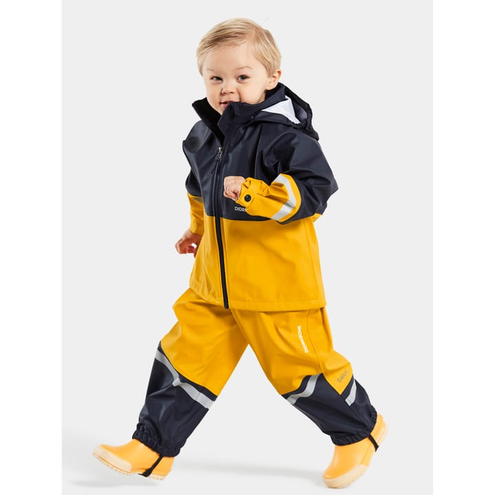 Kids' Waterman C Set Oat Yellow Didriksons