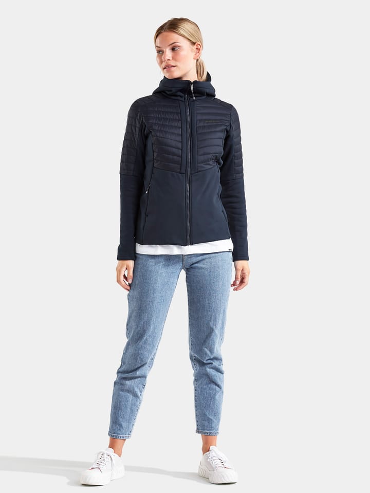 Didriksons Women's Annema Full Zip 6 Dark Night Blue Didriksons