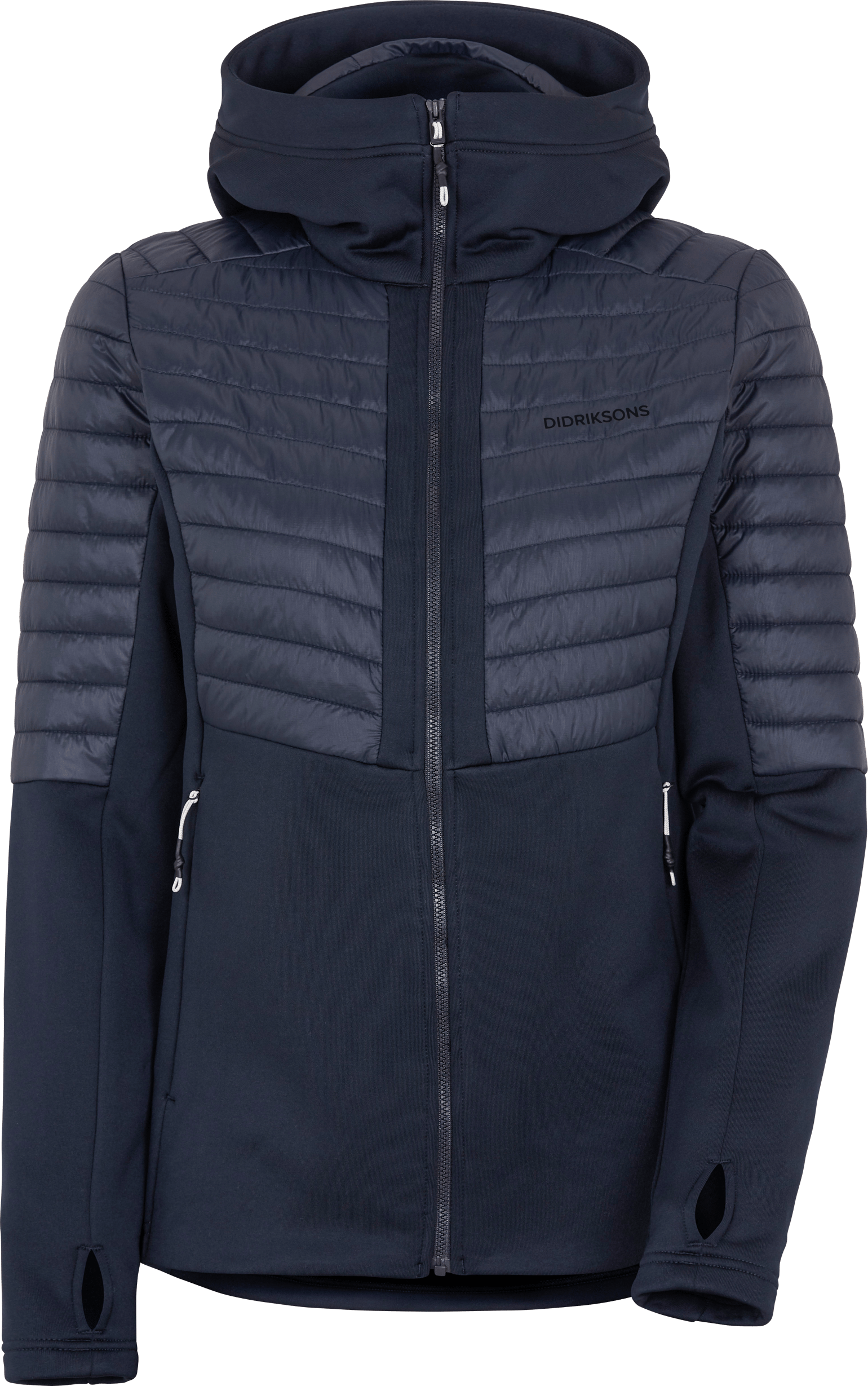 Didriksons Women's Annema Full Zip 6 Dark Night Blue