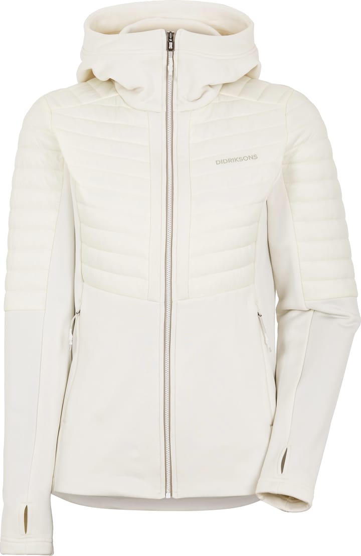 Didriksons Women's Annema Full Zip 6 Shell White Didriksons