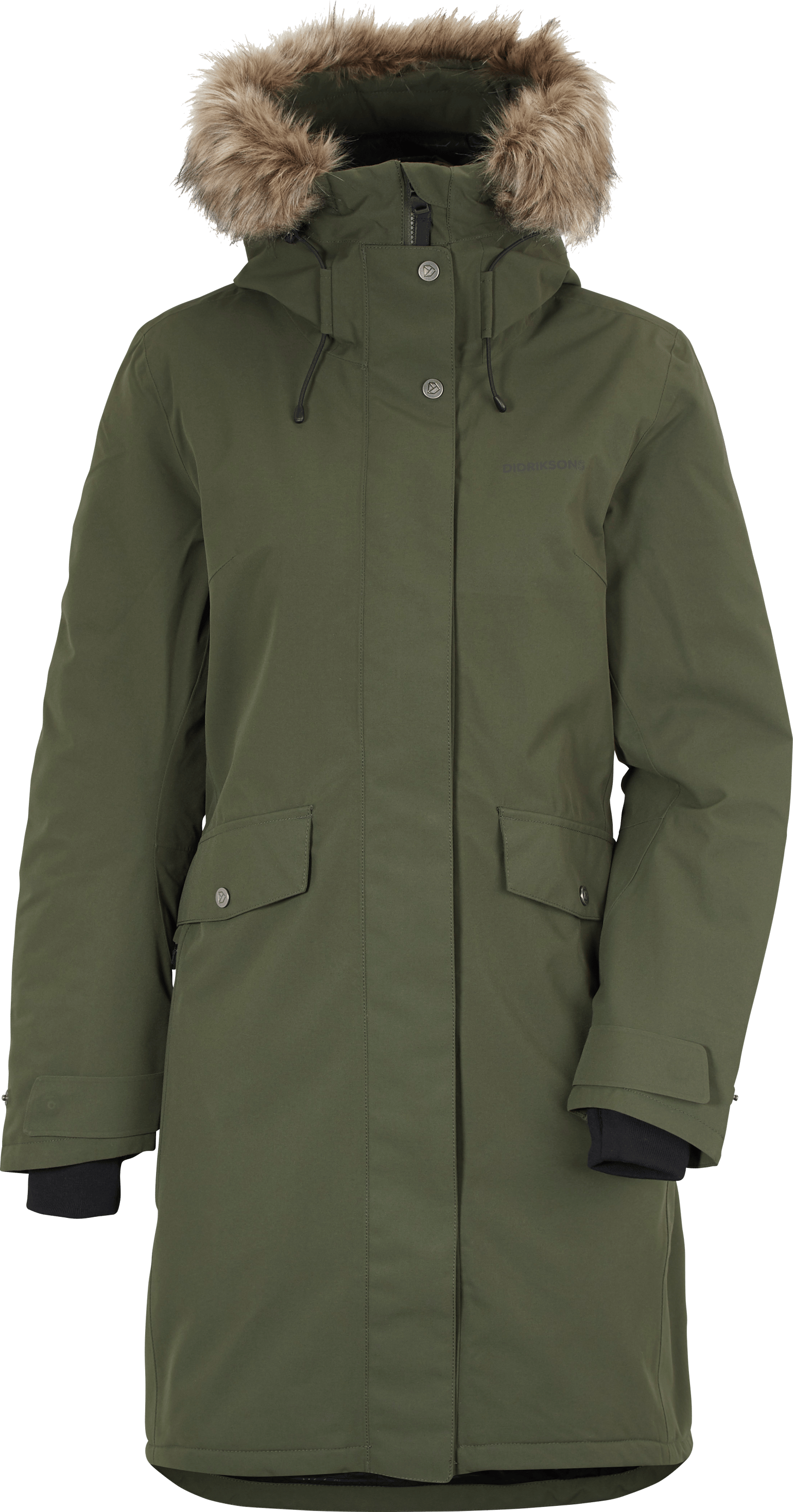 Didriksons Women's Erika Parka 3 Deep Green