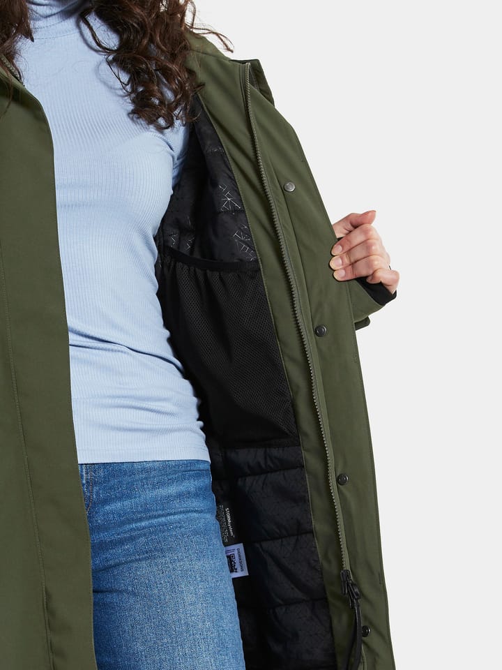Didriksons Women's Erika Parka 3 Deep Green Didriksons