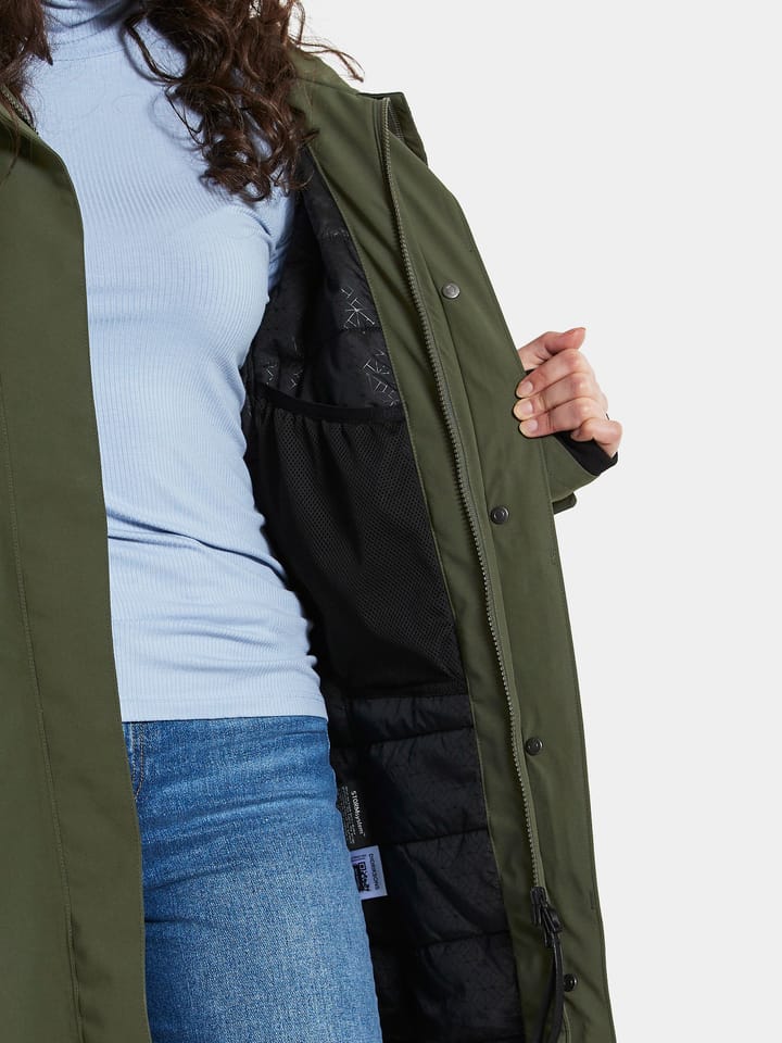 Didriksons Women's Erika Parka 3 Deep Green Didriksons
