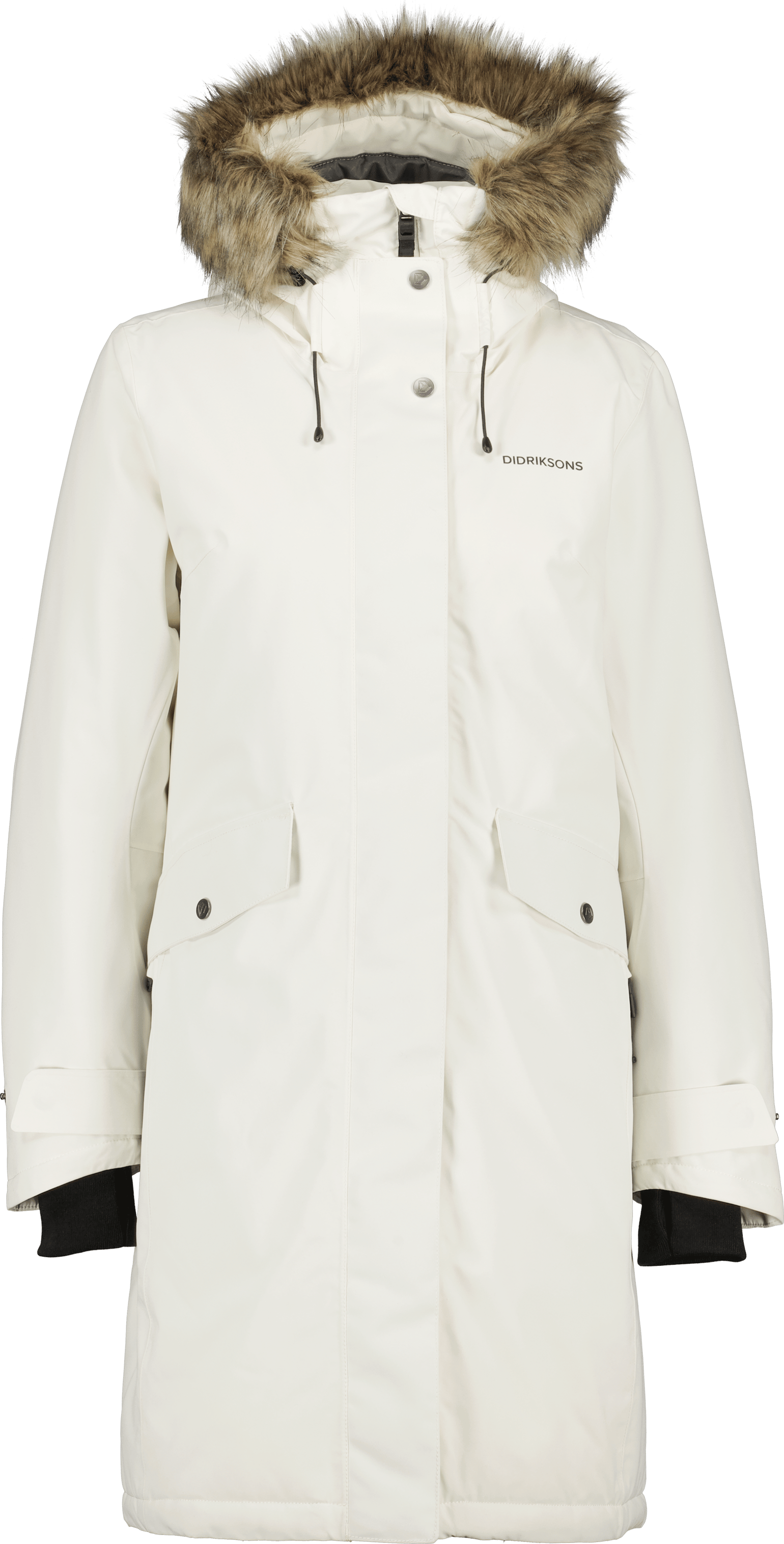 Didriksons Women's Erika Parka 3 White Foam