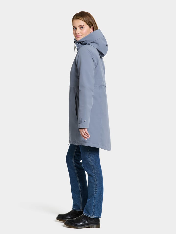 Didriksons Women's Helle Parka 5 Glacial Blue Didriksons