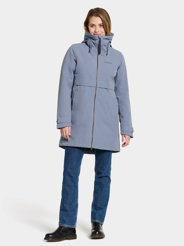 Didriksons Women's Helle Parka 5 Glacial Blue Didriksons