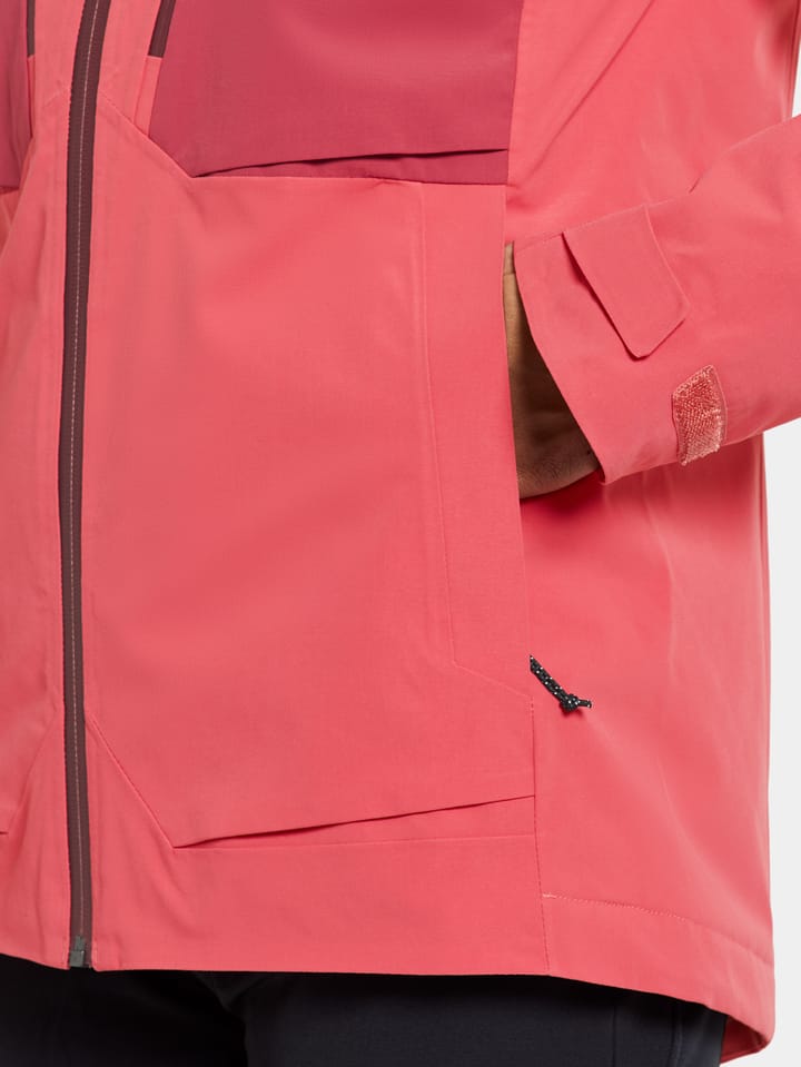 Didriksons Women's Idun Jacket 2 Mineral Red Didriksons Didriksons Women's Idun Jacket 2 Mineral Red Didriksons