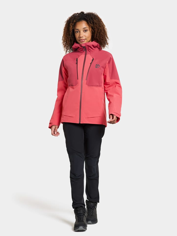 Didriksons Women's Idun Jacket 2 Mineral Red Didriksons Didriksons Women's Idun Jacket 2 Mineral Red Didriksons