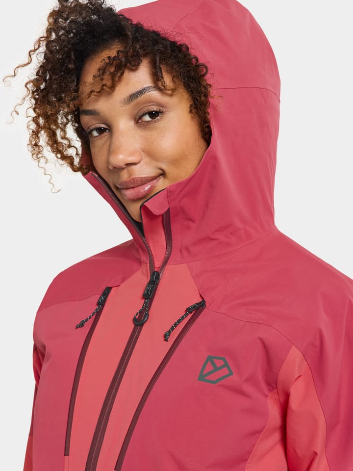 Didriksons Women's Idun Jacket 2 Mineral Red Didriksons Didriksons Women's Idun Jacket 2 Mineral Red Didriksons