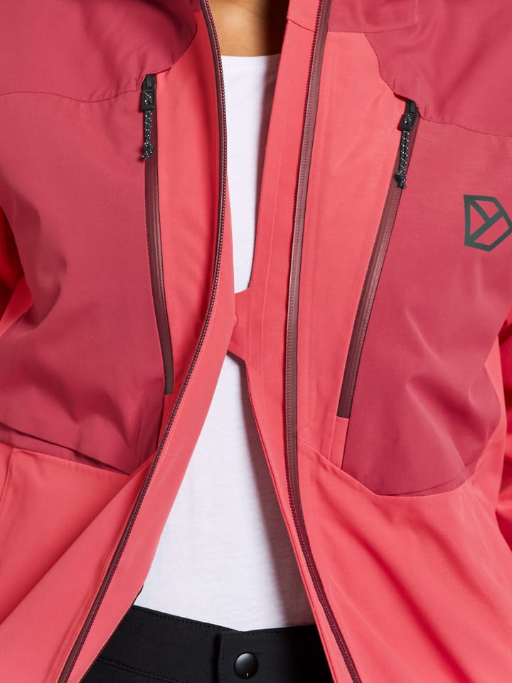 Didriksons Women's Idun Jacket 2 Mineral Red Didriksons Didriksons Women's Idun Jacket 2 Mineral Red Didriksons
