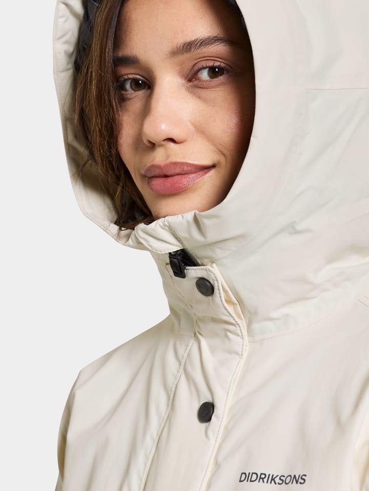 Didriksons Women's Ilsa Parka White Foam Didriksons