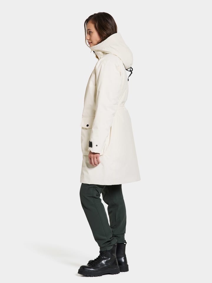 Didriksons Women's Ilsa Parka White Foam Didriksons
