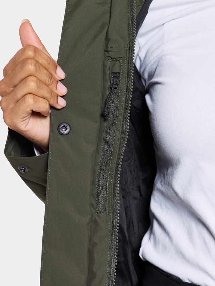 Didriksons Women's Thelma Parka 10 Deep Green Didriksons Didriksons Women's Thelma Parka 10 Deep Green Didriksons